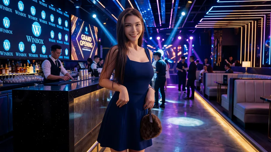 Victoria Aikyen at a Winbox event