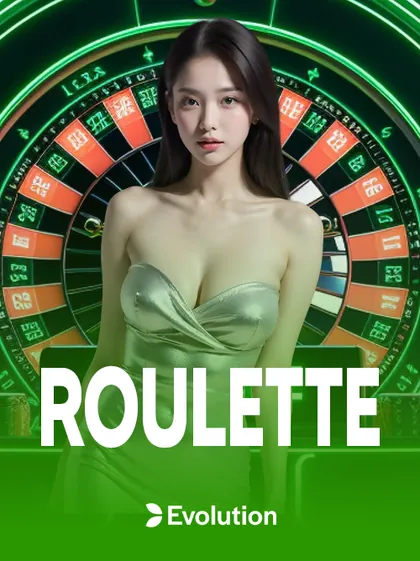 Live roulette table