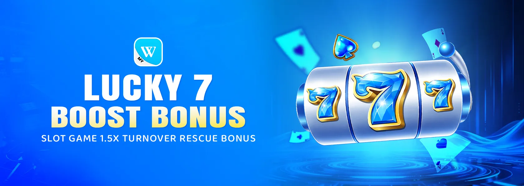 Lucky 7 Boost Bonus promotion banner