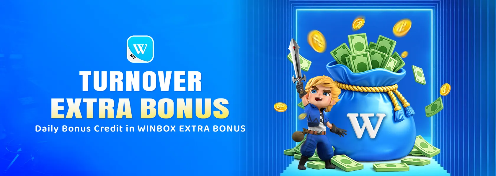 Turnover Extra Bonus promotion banner