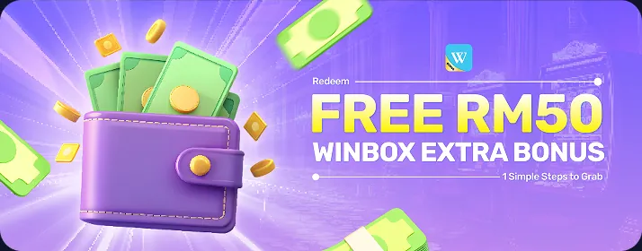 Free RM50 Winbox Extra Bonus event